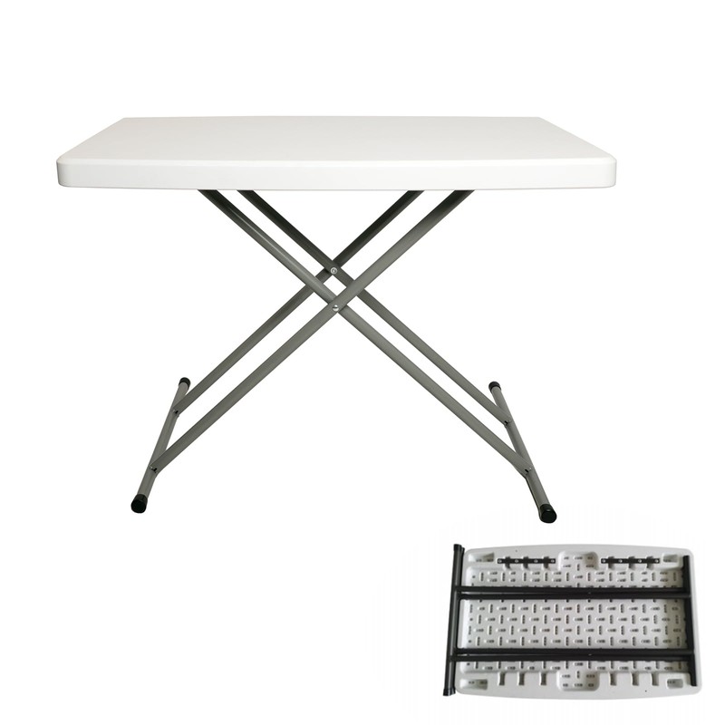 HiEthan 20"x30" Personal Mini Folding Table, Multifunctional Small Portable Foldable