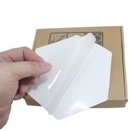 TRINKA Surfboard Clear Deck Grip Pad - Waxless Hexagon Traction Surfpad DIY Accessories (Set of 20)