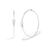 Coach Women's Signature C Hoop Earrings