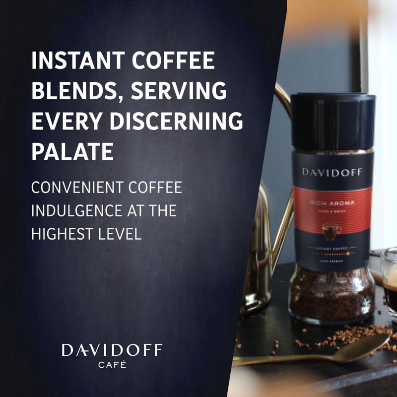 DAVIDOFF Rich Aroma Instant Coffee - Vivid and Spicy -