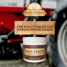 Equerry's Crema Hidratante Barn Hands Para Manos Activas | Crema De Manos Para Manos Secas Y Agrietadas | Crema Reparadora De Manos No Grasa | 85 G, Aroma A Menta