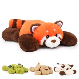 Mushymallow Weighted Red Panda Stuffed Animal Soft Weighted Plushes Cute Red Panda Plush Toy Birthday for Boys Girls Kids Adults (20" 3.3 lbs)