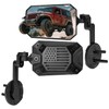 JOYTUTUS Wrangler Side Mirrors Replacement Compatible with Wrangler JK JKU
