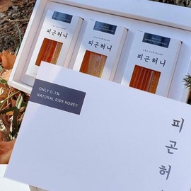 Tired Honey Ripe Honey Stick Gift Set 30 packs Wildflower Honey Gift Set Mature Honey Medicinal Honey Yanggu Honey DMZ Honey Native Honey Parents’ Lunar New Year’s Gift / 피곤허니 완숙 꿀 스틱 선물세트 30포 야생화 꿀 선물세트 숙성꿀 약꿀 양구꿀 DMZ꿀 토종꿀 부모님 설선물