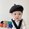 Cute Newborn Baby Beret Hat - Thin, Breathable, Versatile Knitted Hat for Autumn & Winter Free Size/Caramel 15ea