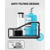 Nieifi Shower Caddy Shelf with Hooks Storage Rack Organizer Adhesive