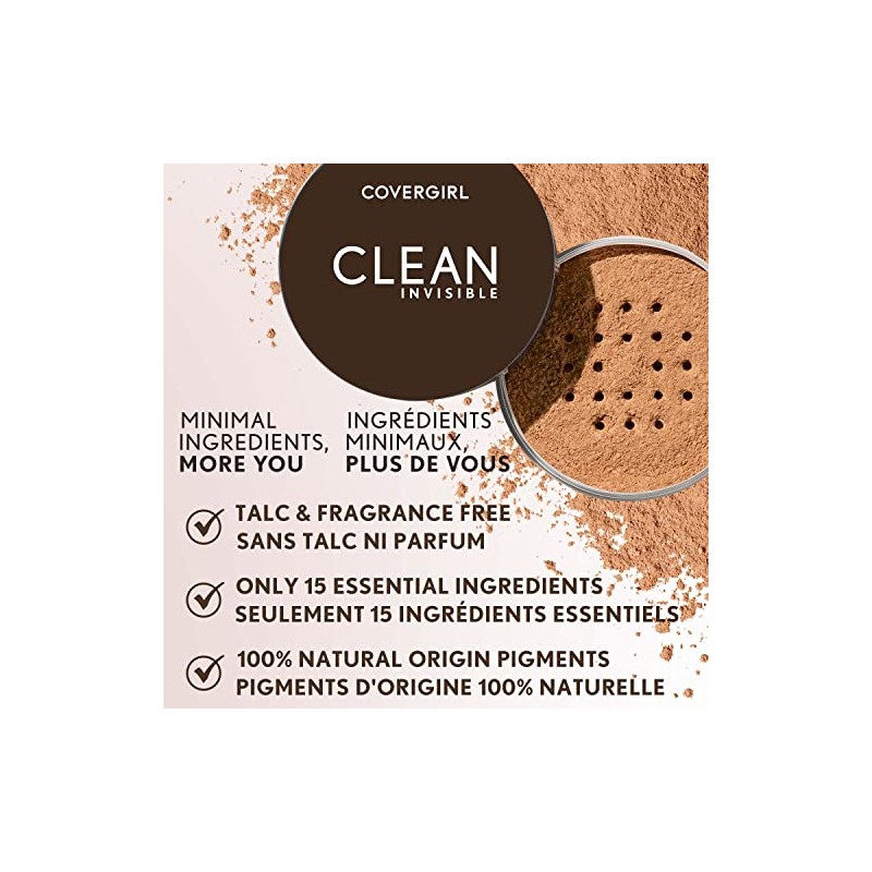 Clean Invisible Loose Powder - 115 Translucent Medium by CoverGirl