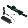 NUOBESTY LED Luminous Tie Luminous Bow Tie Collar Party Flashing
