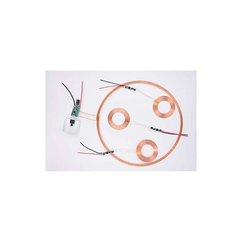 Taidacent High Power 24V 200mm One-to-Many Long Distance Wireless Inductive