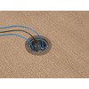 Arlington FLBR5420 Recessed Power and Data Round Floor Box (Brown)