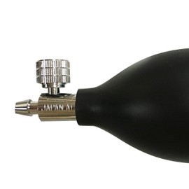 Rubber ball for blood pressure monitor, small and easy to handle with Japanese valve