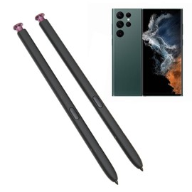 Yoidesu 2 Pantallas Táctiles de Teléfono Stylus S Pen de Repuesto para Galaxy S22 S22 Ultra 5G, Lápiz Capacitivo con 5 Puntas Reemplazables y Pin de Expulsión, Lápiz de