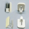 EVIDECO French Home Goods Self Adhesive Hooks Sash Rod Kitchen