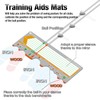 Gismelio Golf Training Mat for Beginners | Posture Assistance and