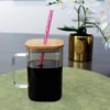 Hogg Reusable Straws - Rainbow (24 Pack), Plastic Straws Reusable,