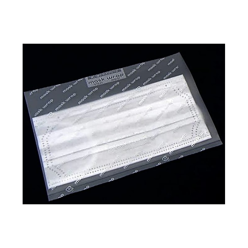 Fushimi Resin Mask Wrap, 1 Box, 100 Sheets, Mask Case,