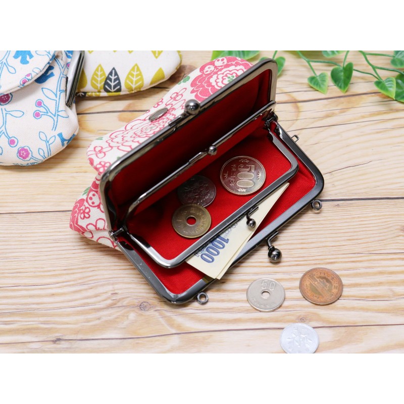 Kyoyu Techteco Canvas Coin Purse with Parent and Child Purse