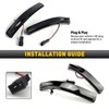 GearUp Sequential Dynamic Mirror Turn Signal Lights for Ford Explorer