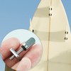 SZCXDKJ 4Pcs Surfboards Fin Screw Stainless Steel Fin Bolt Kit