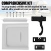 Aussio RV Screen Door Latch Handle Kit (Right Hand) and