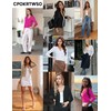 CPOKRTWSO Black Cropped Cardigan Sweaters for Women Lightweight 2025 V-Neck