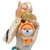 SPEEDYUNI Shiba Inu Keychain, Astronaut Shiba To The Moon Lanyard