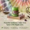 Smoke Odor Exterminator 13oz Jar Candle, Hippie Love