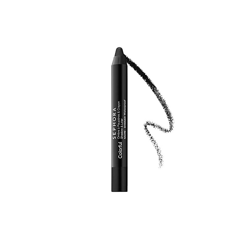 SEPHORA COLLECTION Colorful Shadow & Liner 17 Black by SEPHORA