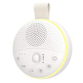 Portable White Noise Machine Baby Soother with 21 Soothing Music 30min/60min/90min Timer for Infants Toddlers