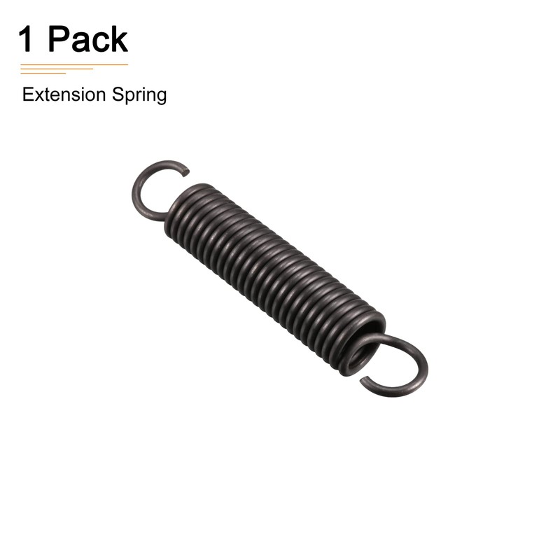 DTGN 2.5x18x100mm(WxODxL) Extension Spring - 1Pack - Good for Home
