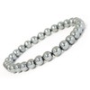 [One & Only Jewelry] Terahertz Mineral 6mm Bracelet Bangle Natural