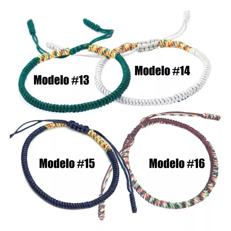 Veraly Pulseras De Hilo Tejido Y Trenzado Hecho A Mano