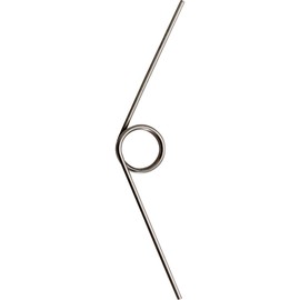 TRUSCO TS-33085RB Torsion Spring, D10XL40 Angle, 5.3 inches (135 mm), Pack of 5, Right Winding