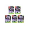 5 Cajas Shampoo Tinte Express. Negro. Cubre Canas. 50 Sobres