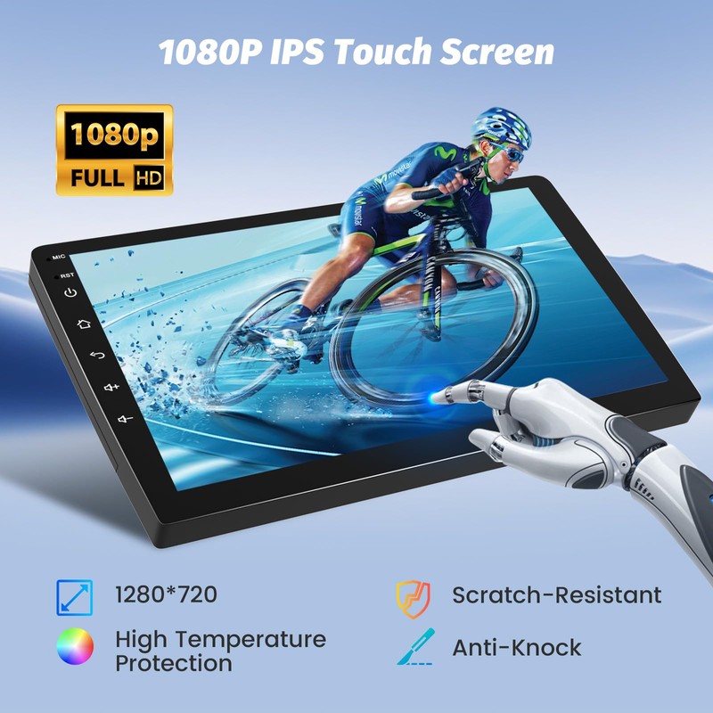 Roinvou 8 Cores 4+64G Android Car Radio for Honda Pilot