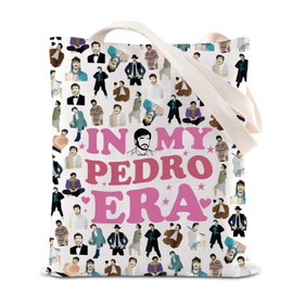 TGBJE Pedro Tote Bag Pedro Fans Gift Pedro Merch Pedro Daddy's Girl Shopping Bag Actor Movie TV Show Lovers Gift (C-Pedr actor tote)