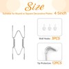 Bilillo 3 Pack Plate Hangers for The Wall, Suitable for