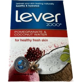 Lever 2000 Pomegranate & Coconut Water Bar Soap (2) 4 Oz Bars - HTF- NOS