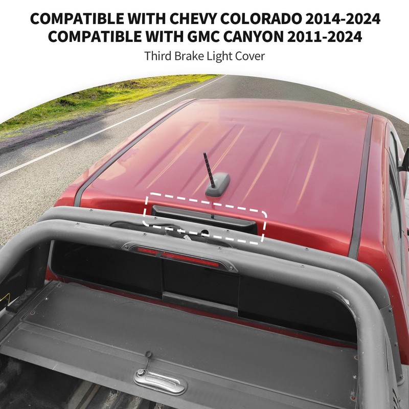 JeCar Third Brake Light Cover High Mount 3rd Brake Lamp