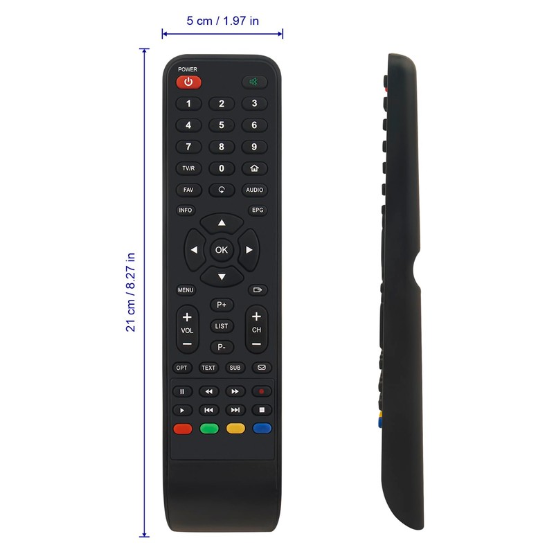ALLIMITY Remote Control Compatible with Strong HD Receiver SRT-7020 SRT-7030