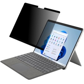 LOE 360 Degree Surface Pro 8 / 9 / X [13 inch] Anti-Peeping Protection Film [Magnetic] Privacy Filter, Blue Light Reduction