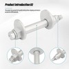 Lower Control Arm Adjust Bolt Kit for 4Runner 2003-2009 Front