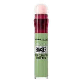 Maybelline New York Farbiger Concealer alterslöschend, einfache und schnelle Abdeckung von Unvollkommenheiten und Discromien, mit Goji-Beeren und Haloxyl, alterslöschend, Farbton: Grün, 4,7 ml