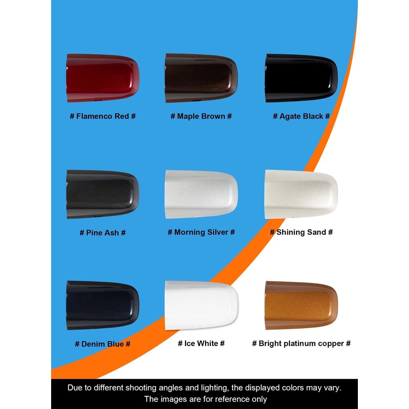 CZShiYue Car Front Left Exterior Door Handle Lock Cover Fit