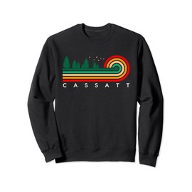 Evergreen Vintage Stripes Cassatt, South Carolina Sweatshirt