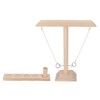 Hook and Ring Game Beautiful Wooden Interactive Desktop Toss Game