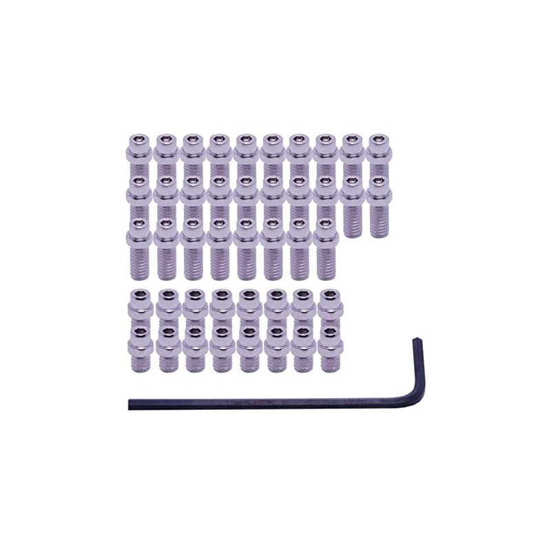 DMR Flip Pin Set For Vault Pedals Silver