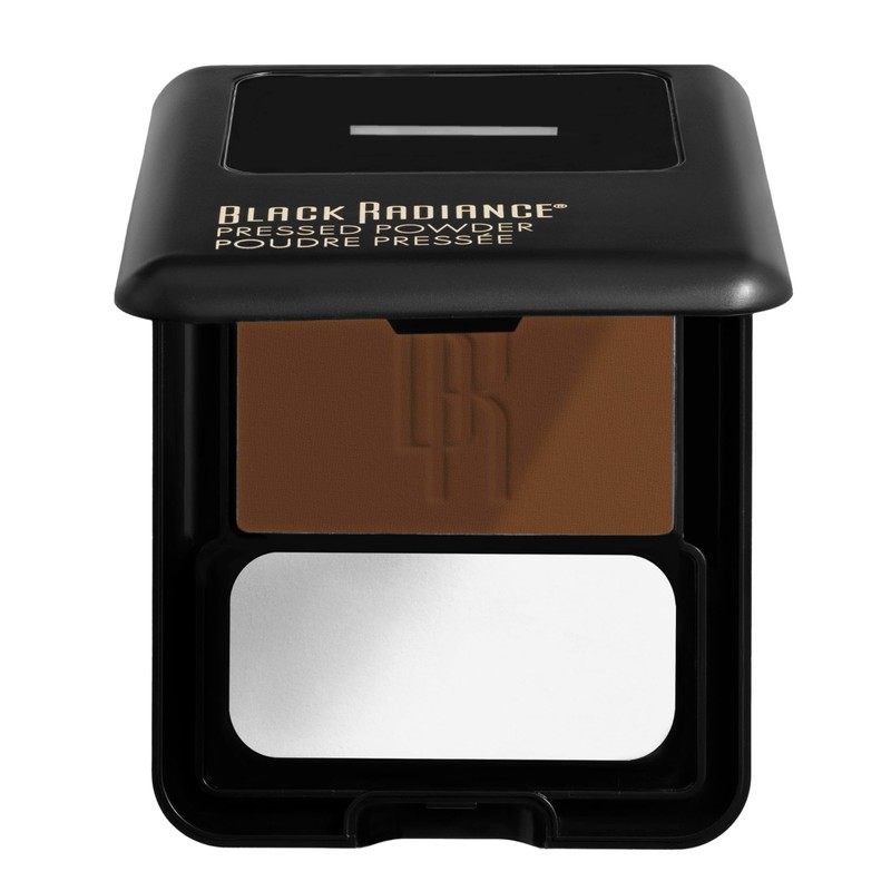 Black Radiance Pressed Powder, Pigment-Rich Matte Finish for Dark Skin
