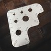 Folpus Leathercraft Drawing Ruler Round Corner Template Circle Stencil Tool