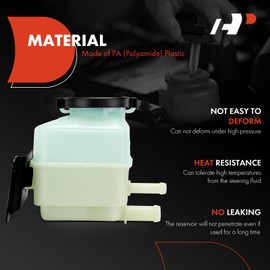 A-Premium Power Steering Reservoir/Tank with Cap & Bracket Compatible with Toyota Sienna 1998 1999 2000 2001 2002 2003, V6 3.0L